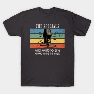 microphone the specials /vintage T-Shirt